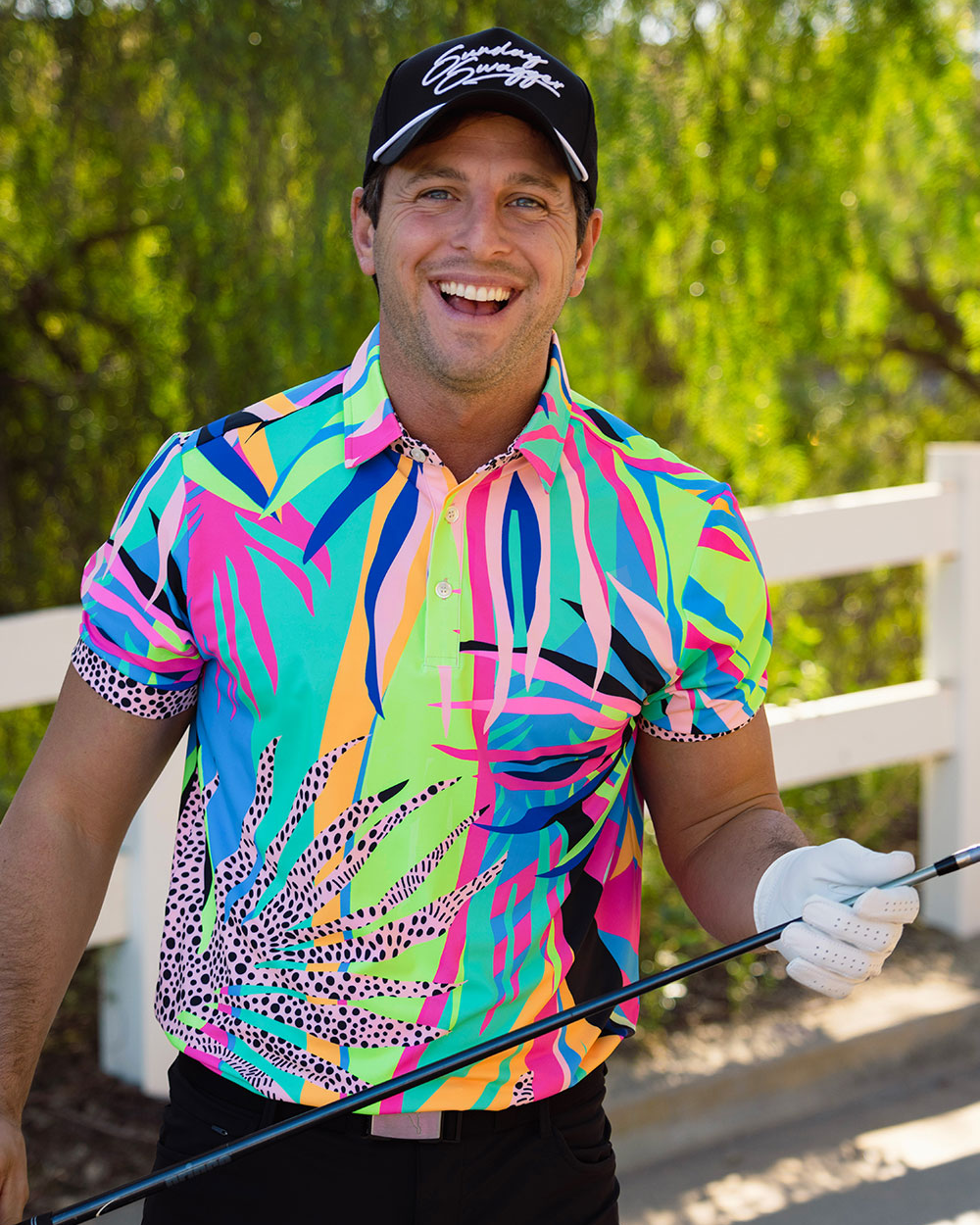 Lolla | Sunday Swagger Men's Golf Polo Lolla | Sunday Swagger Men's Golf Polo