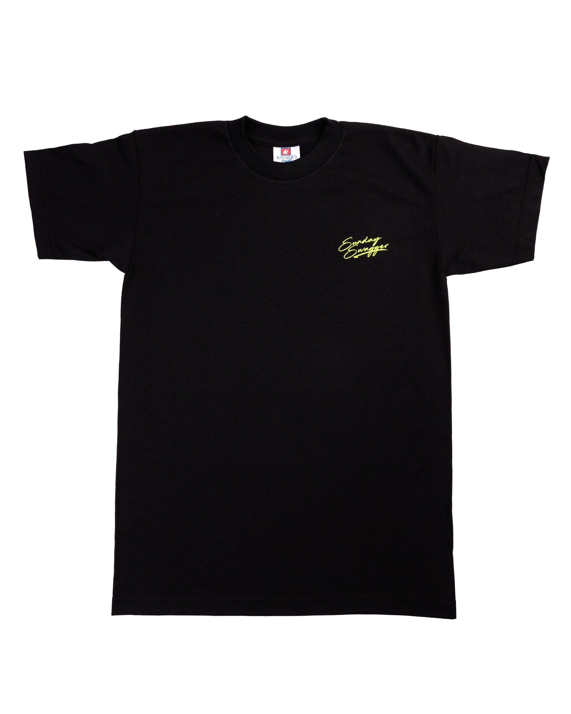 Sunday Swagger T-Shirt - Neon Black