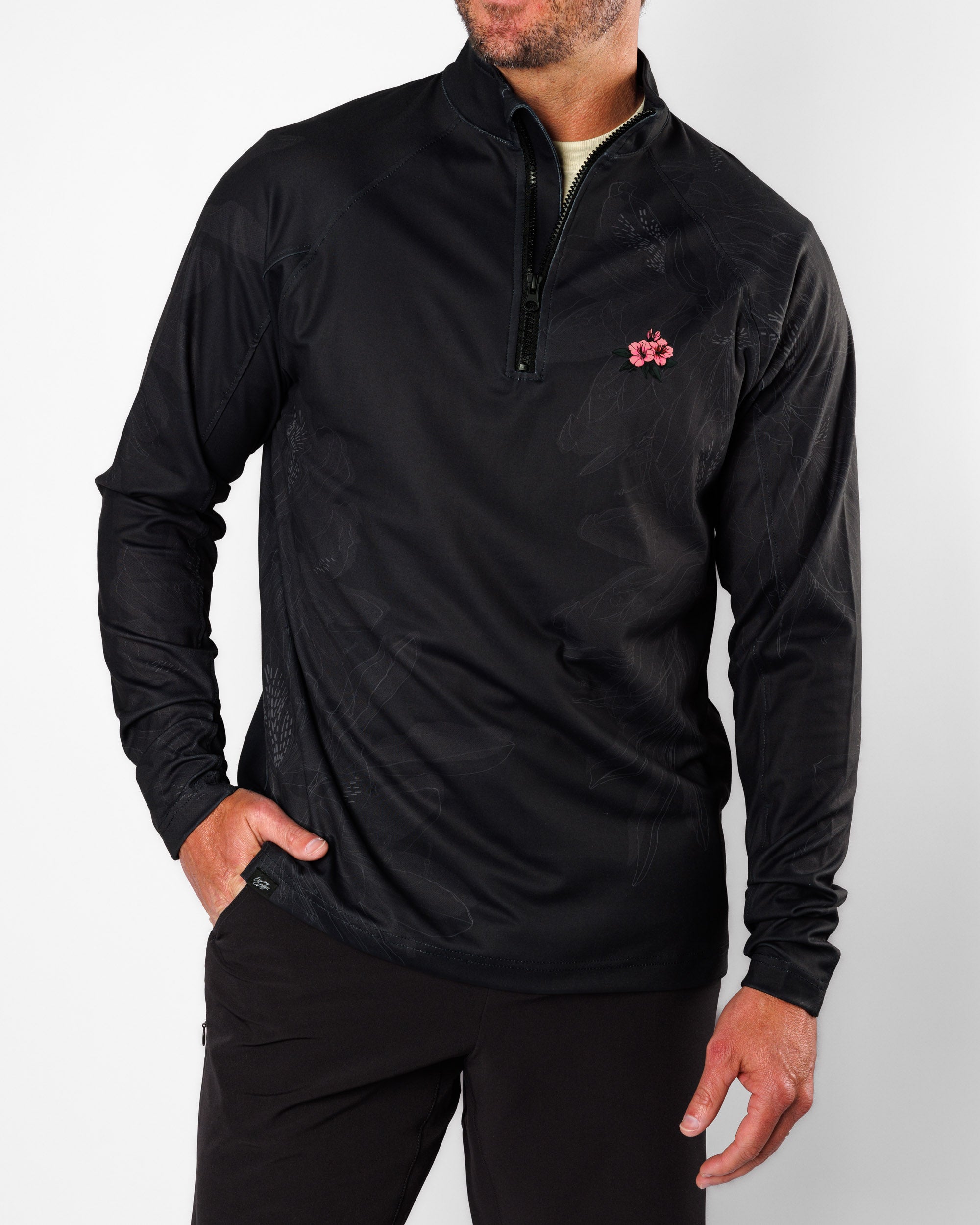 Men's Performance Q-Zip - Nightfall
