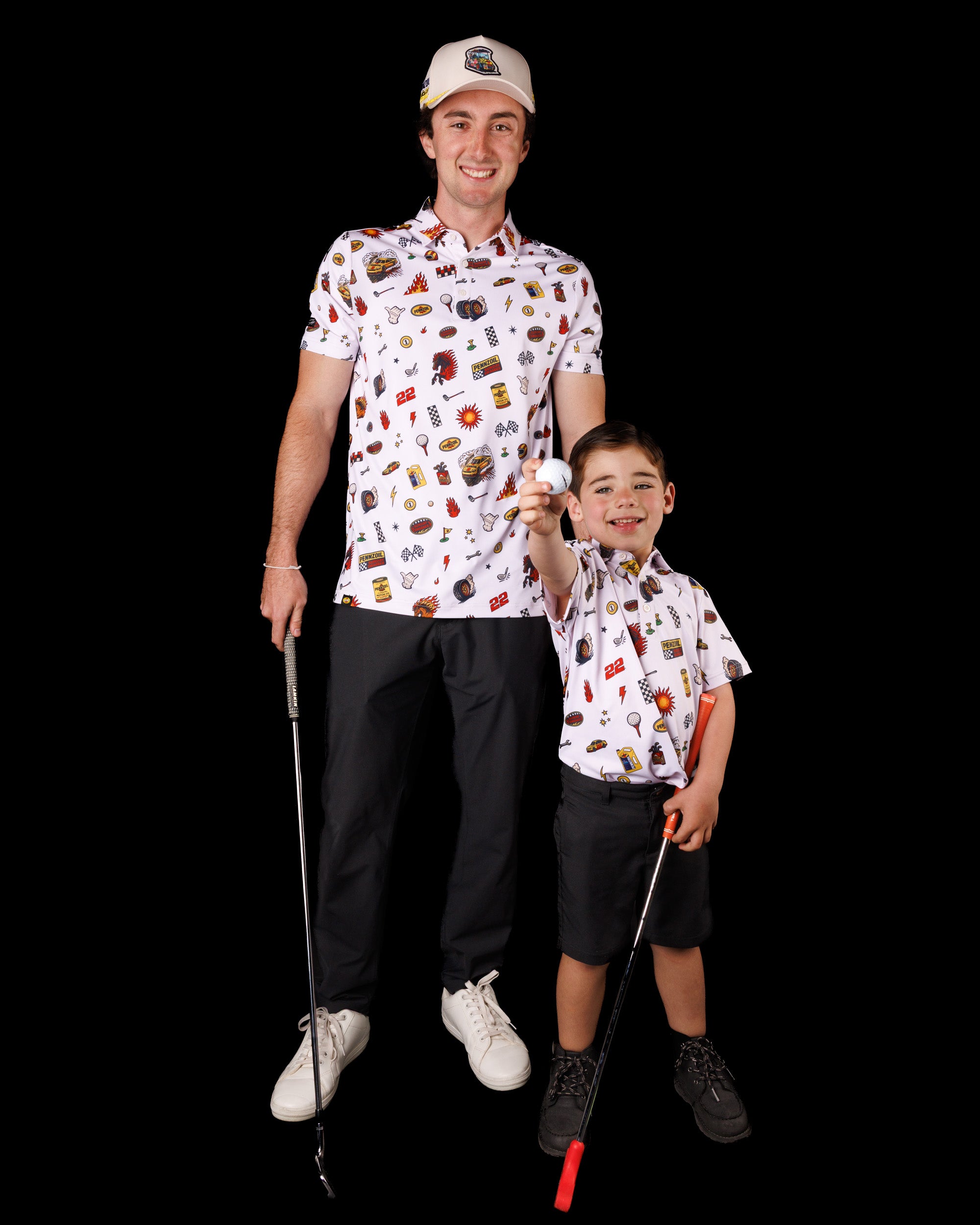 No Brakes - Father & Son Pennzoil® Polo Bundle