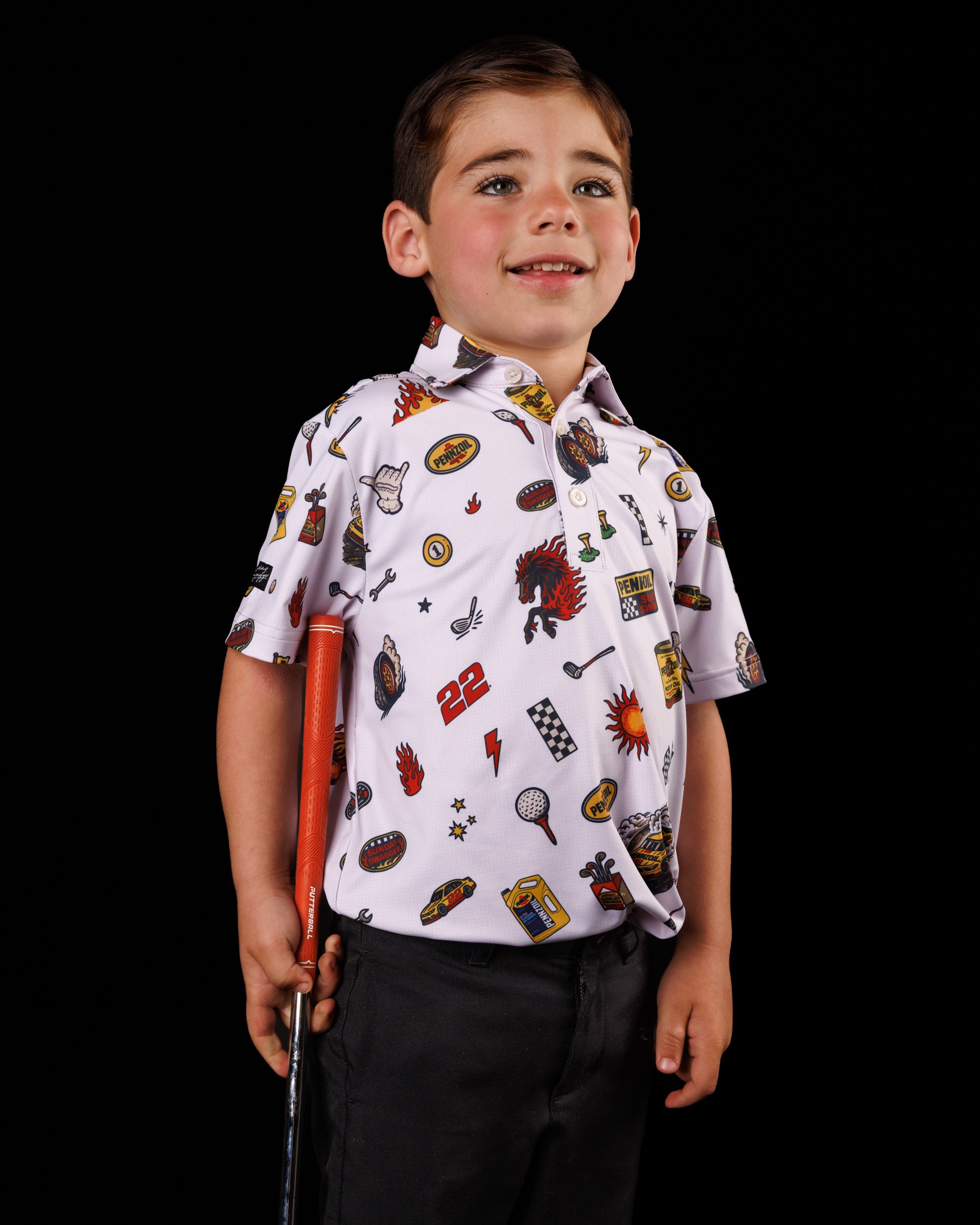No Brakes - Father & Son Pennzoil® Polo Bundle