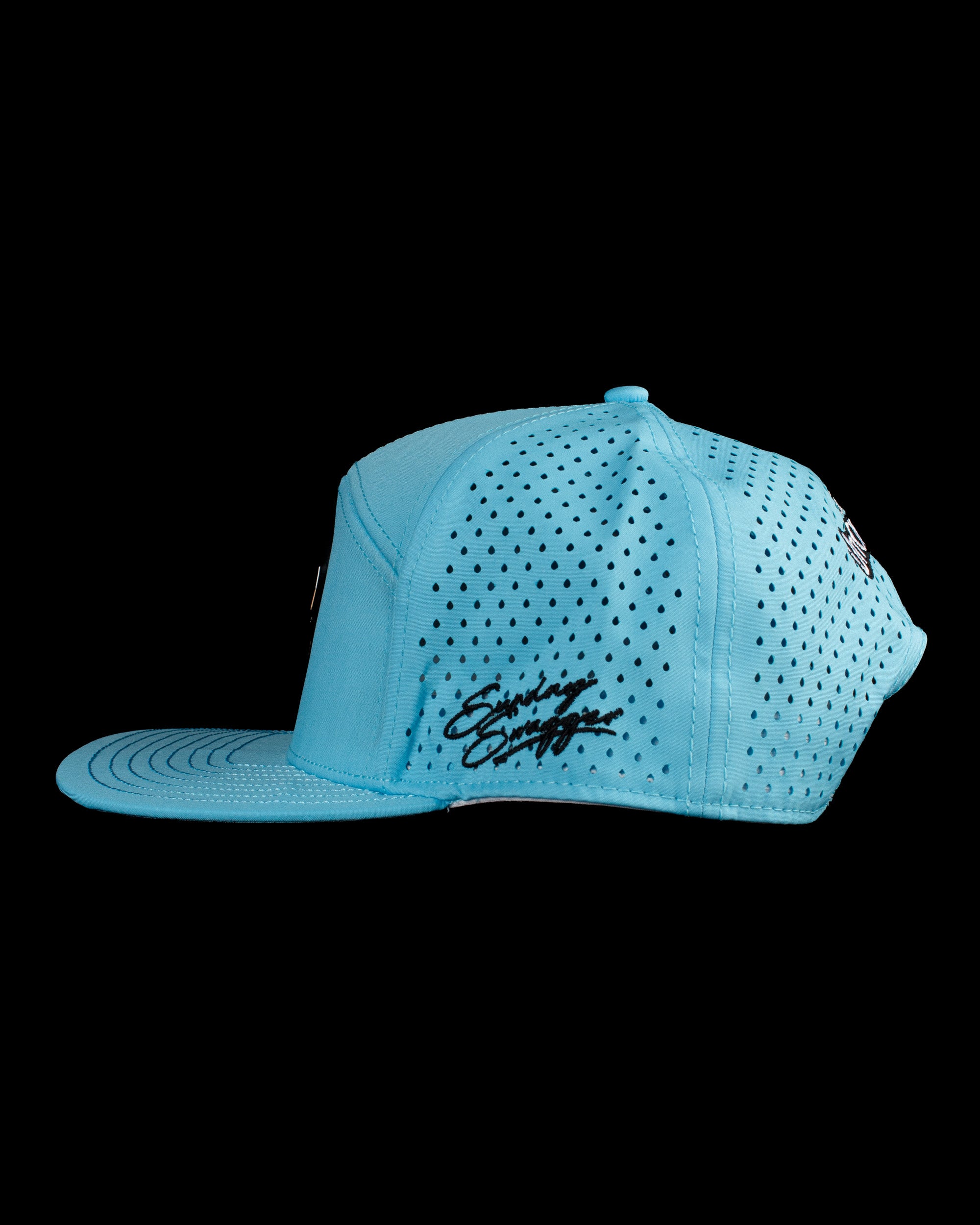 No Crust Club Flat Bill Hat - Sky | Uncrustables™