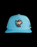 No Crust Club Flat Bill Hat - Sky | Uncrustables™