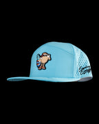 No Crust Club Flat Bill Hat - Sky | Uncrustables™