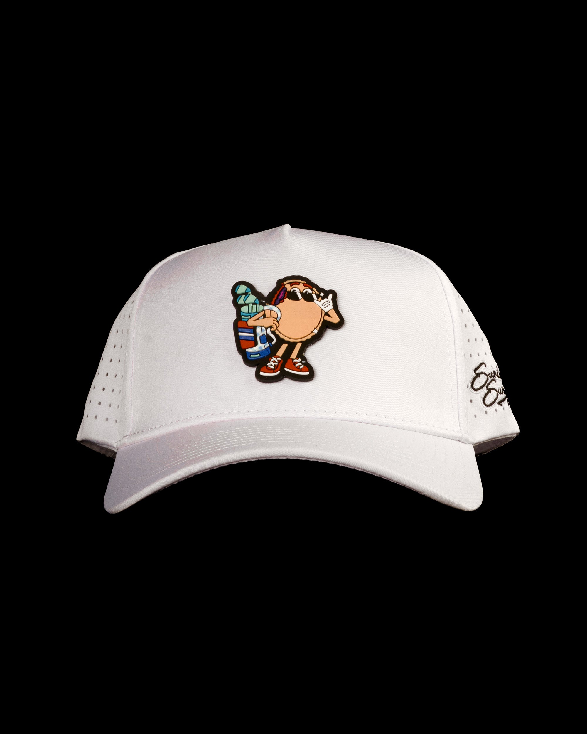 No Crust Club Snapback Hat - White | Uncrustables™