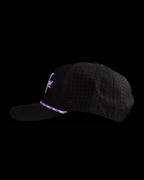 Swagger Snapback Rope Hat - Obsidian