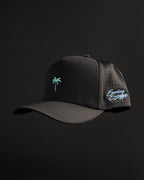 Palm Snapback - Black