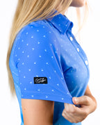 Sunglasses crazy golf shirt | Sunday Swagger mens golf polo