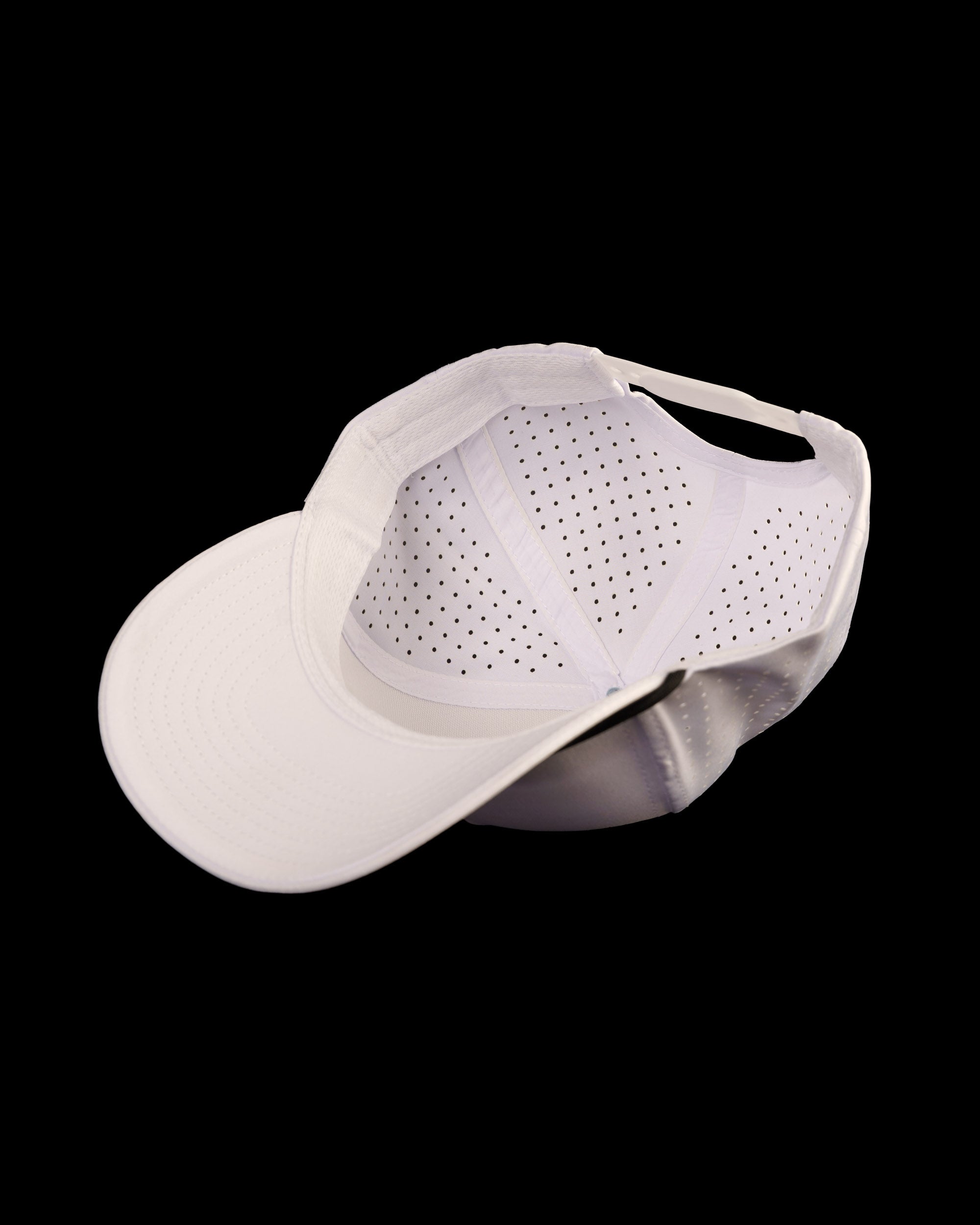 Palm Rope Snapback Hat - White
