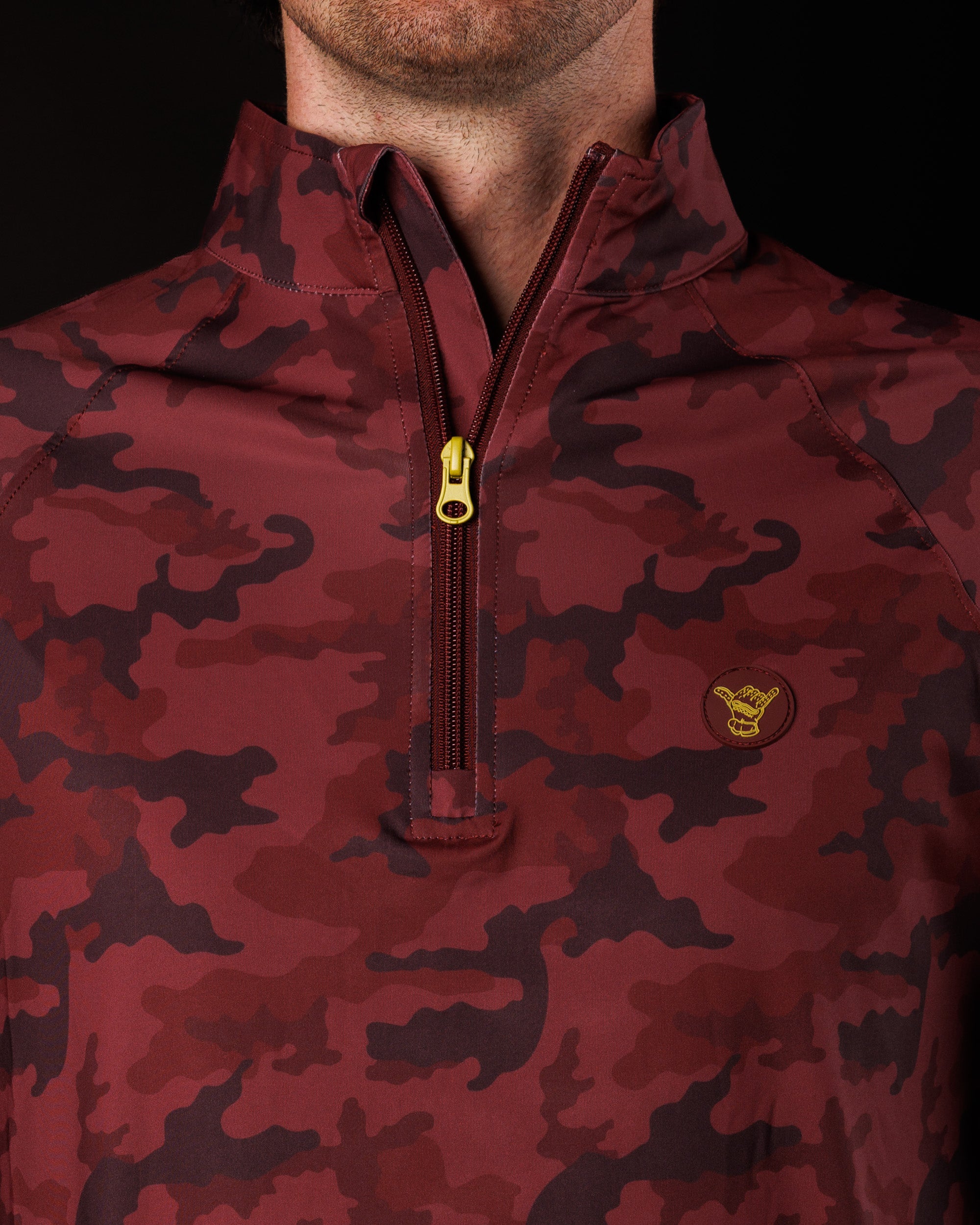 Men's Lightweight Q-Zip - Redwood