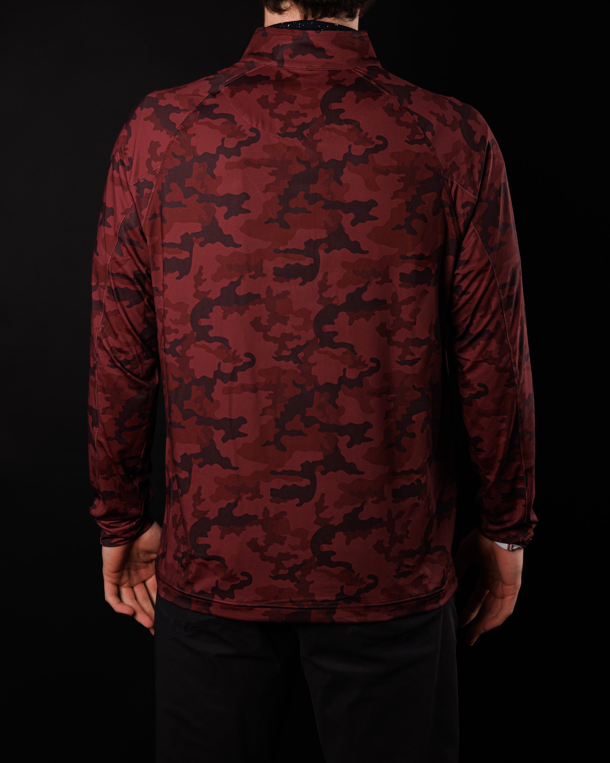 Men's Lightweight Q-Zip - Redwood