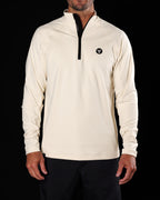 Men's Performance Q-Zip - Sand Trap