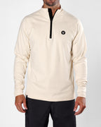Men's Performance Q-Zip - Sand Trap
