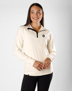 Women's Performance Q-Zip - Sand Trap