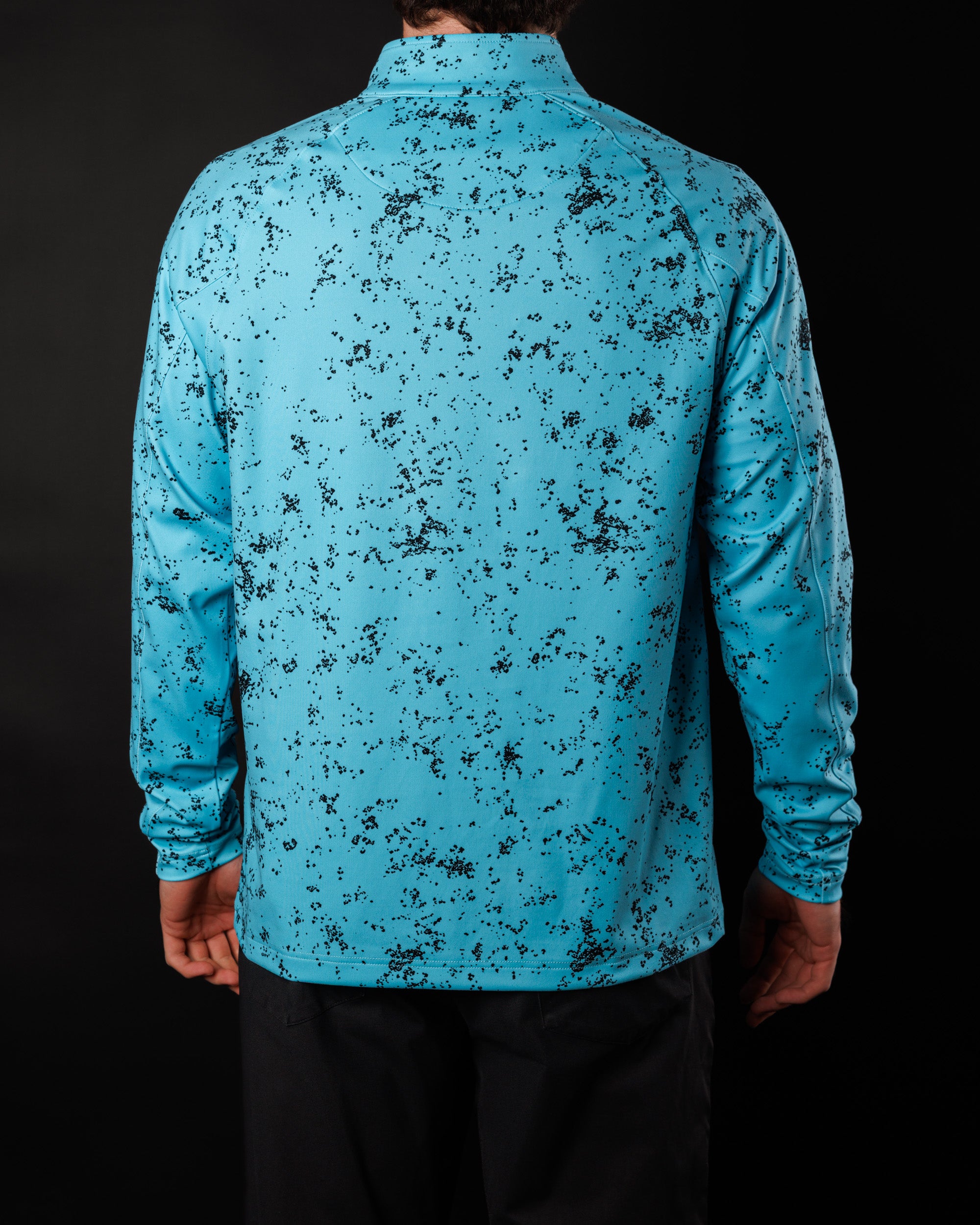 Men's Performance Q-Zip - Sea Spray