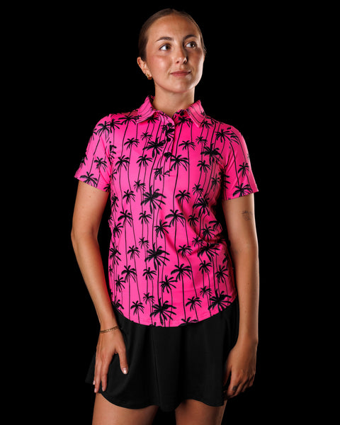 Sizzlin' Sleeved Women's Golf Polo | Sunday Swagger