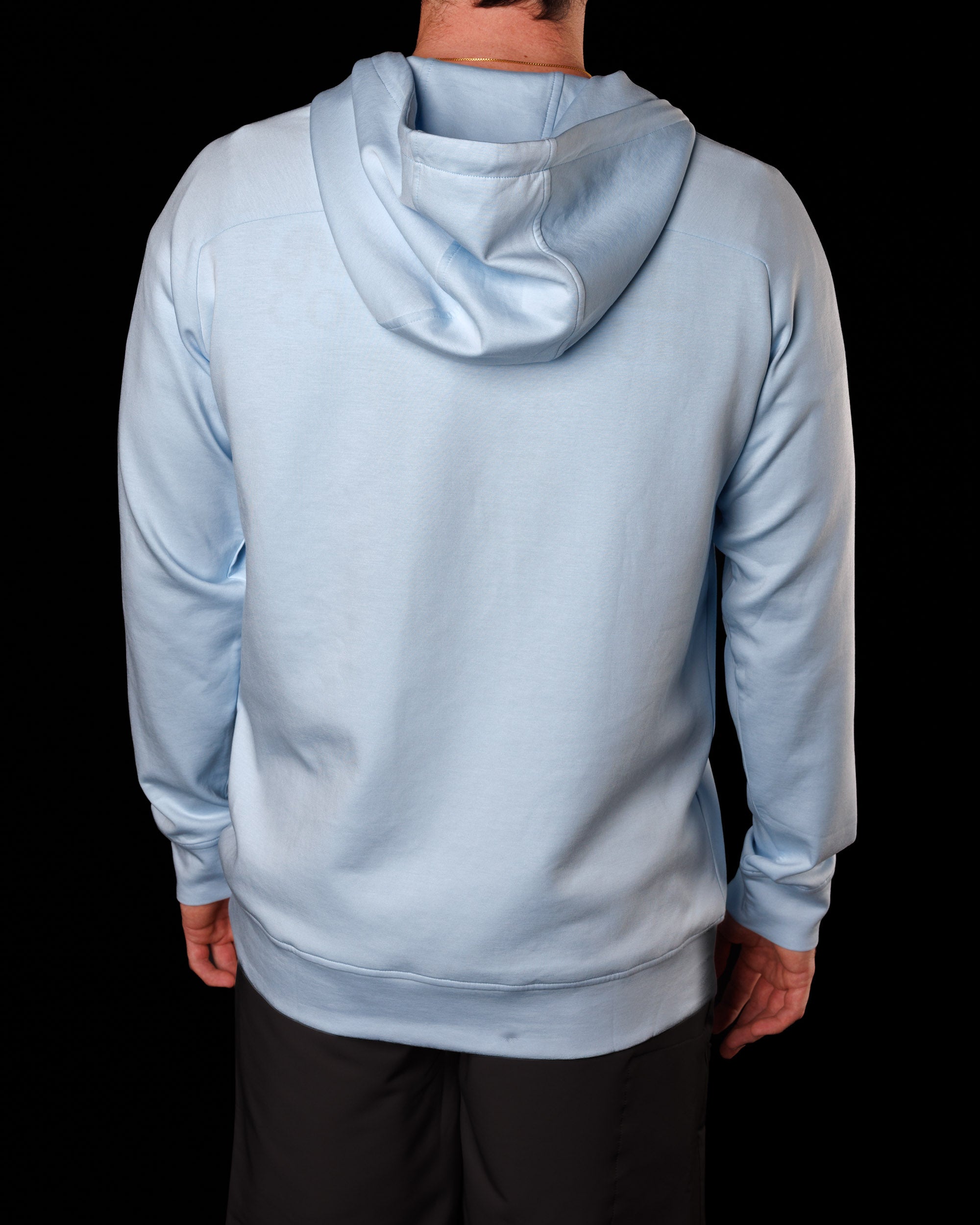 Men's Ultra Q-Zip Hoodie - Sky