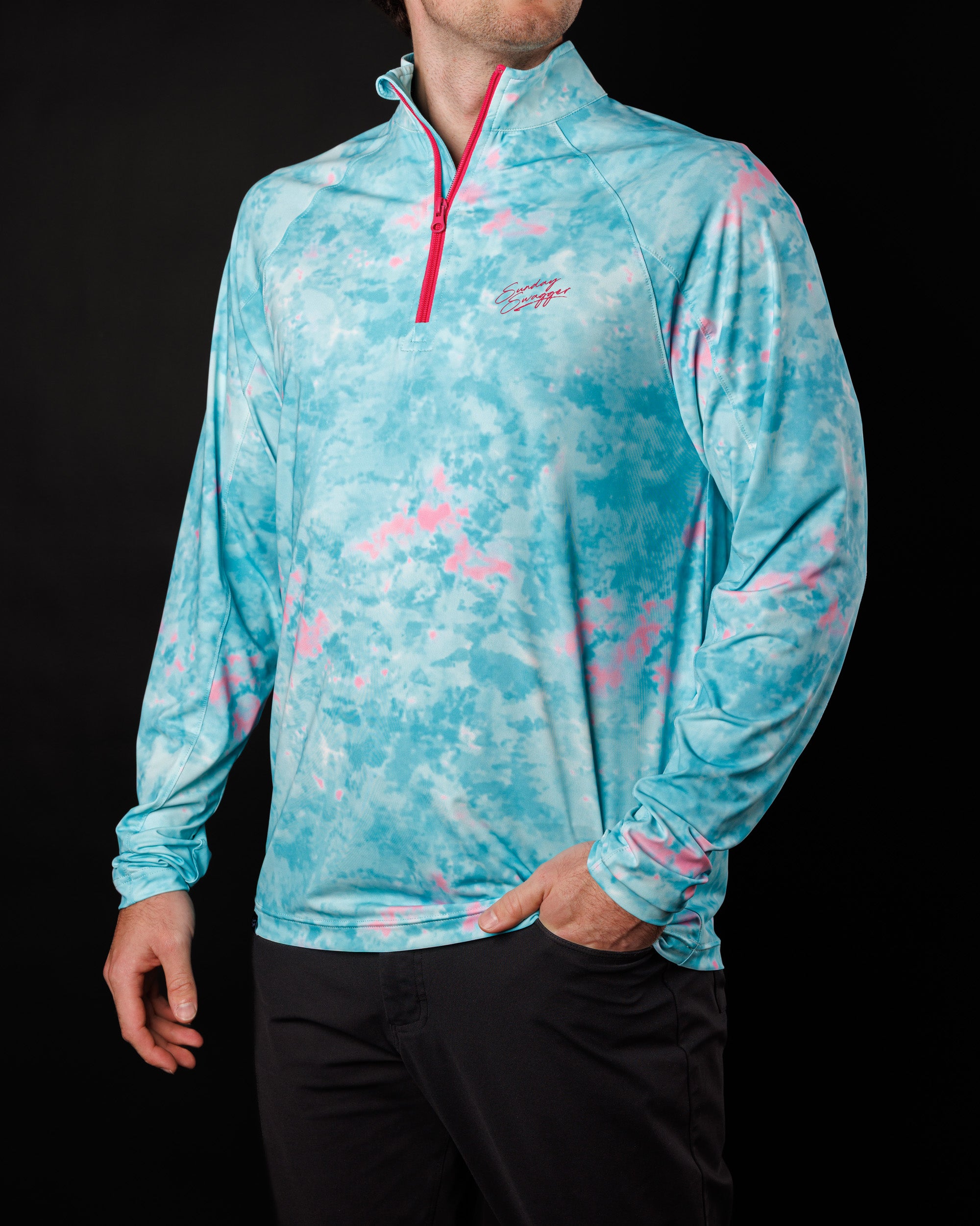 Men's Lightweight Q-Zip - Skyline