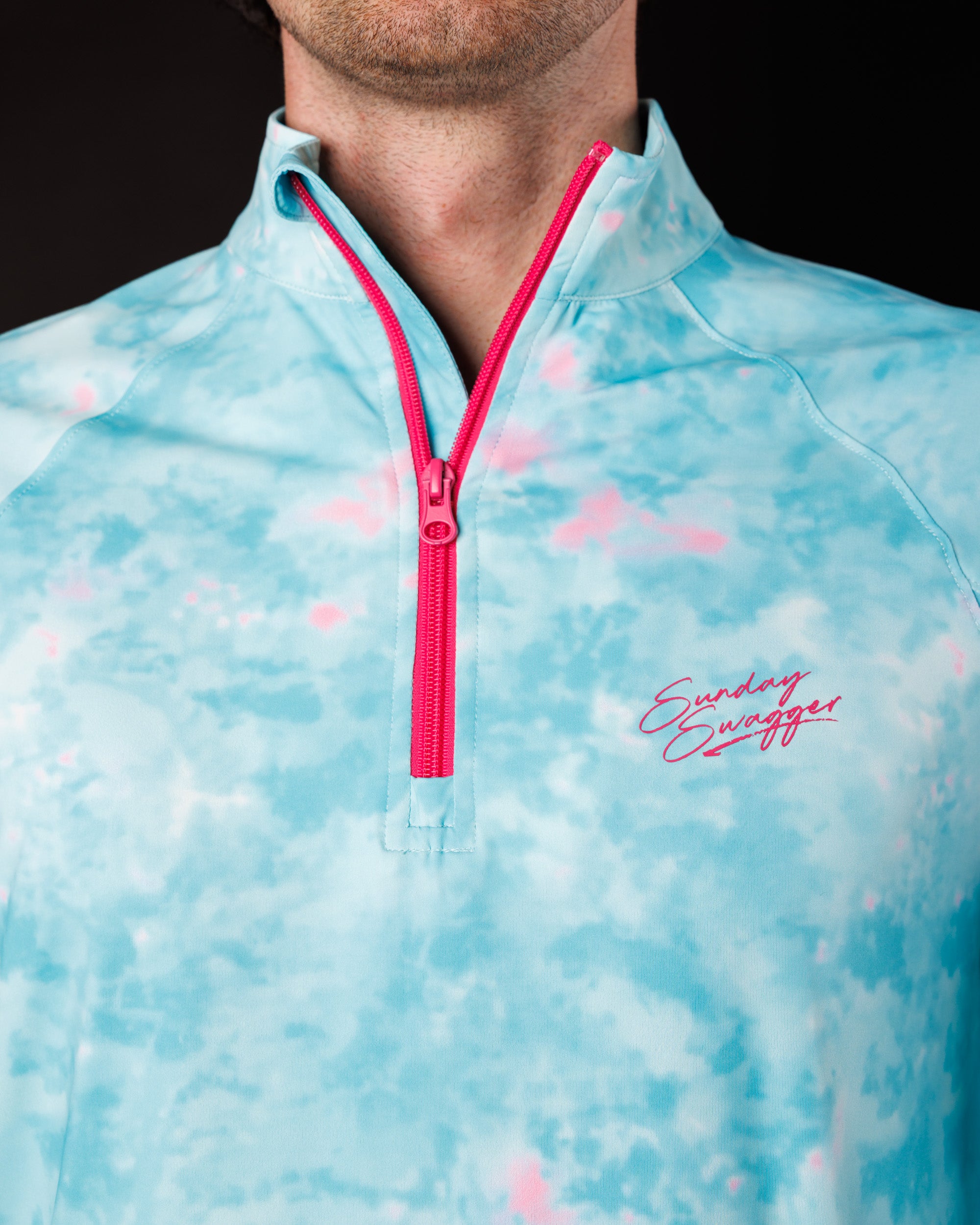 Men's Lightweight Q-Zip - Skyline