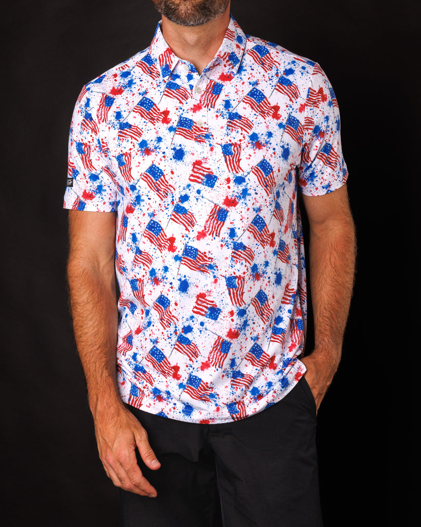 Spirit Of 76' | Sunday Swagger Golf Polo