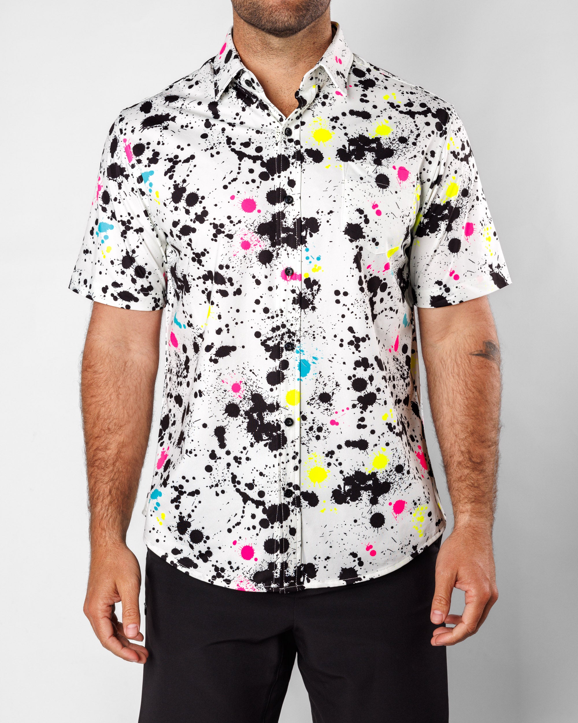 Splatter Button Up 2.0