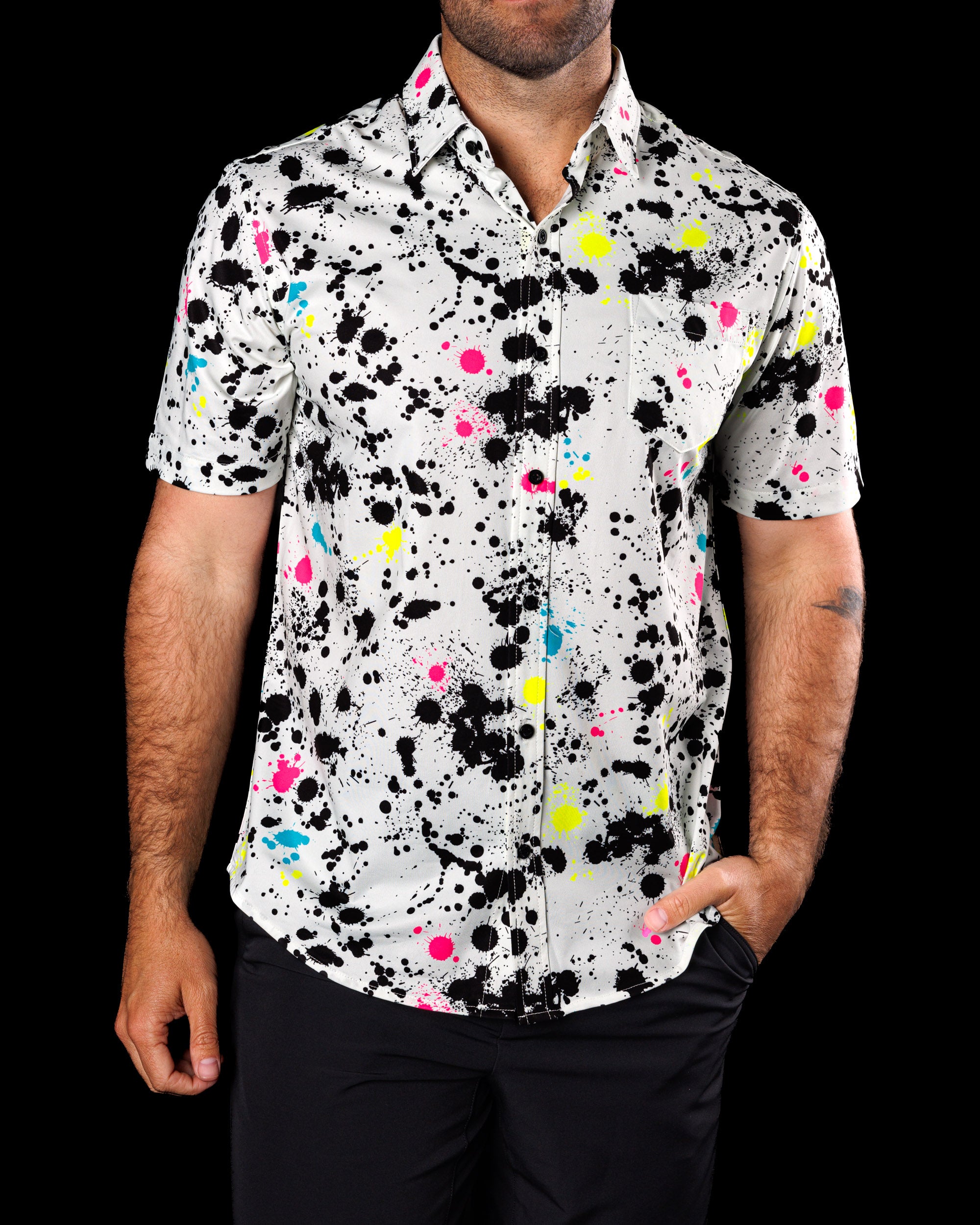 Splatter Button Up 2.0