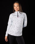 Women's Performance Q-Zip - Splatter