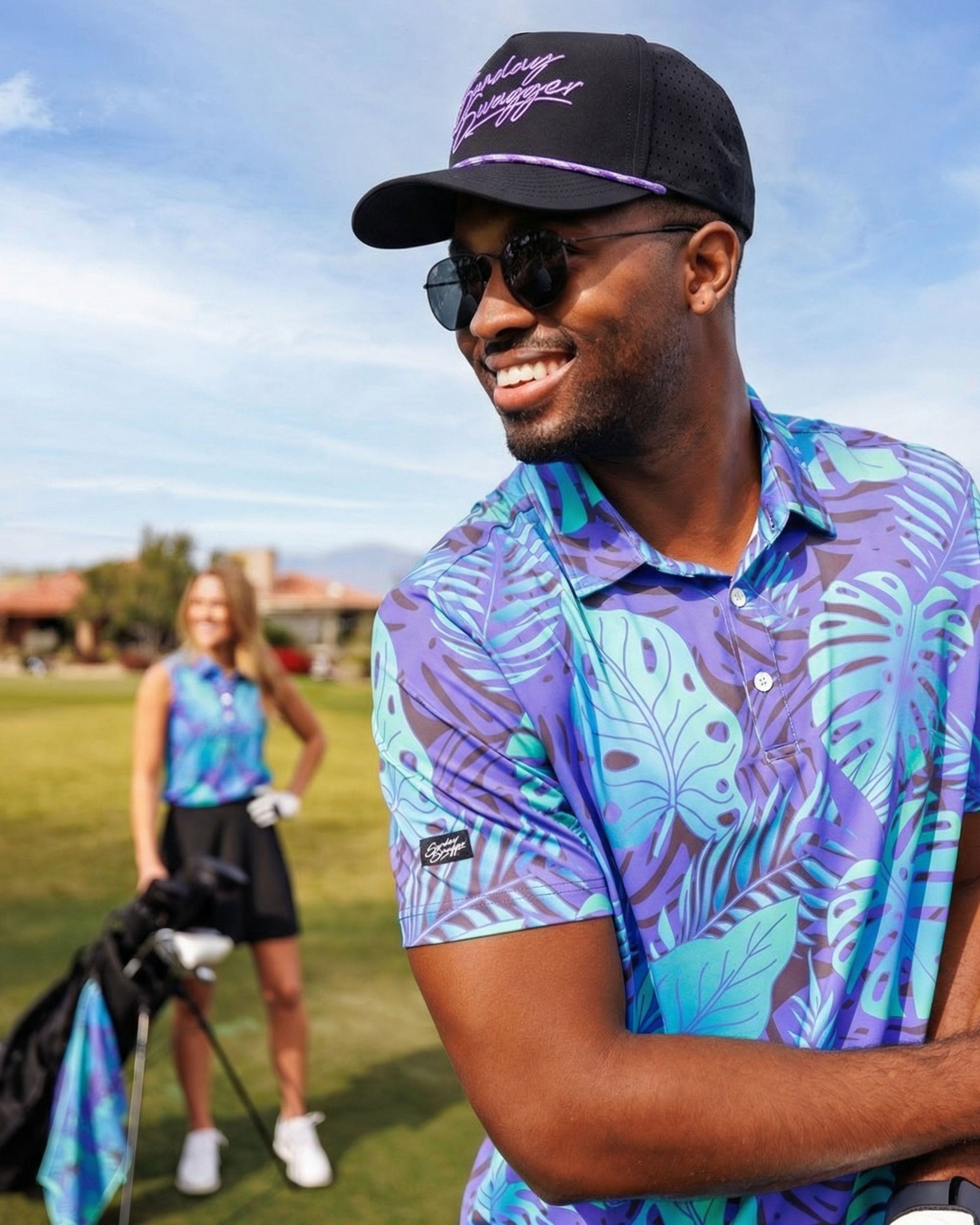 Swagger Snapback Rope Hat - Obsidian