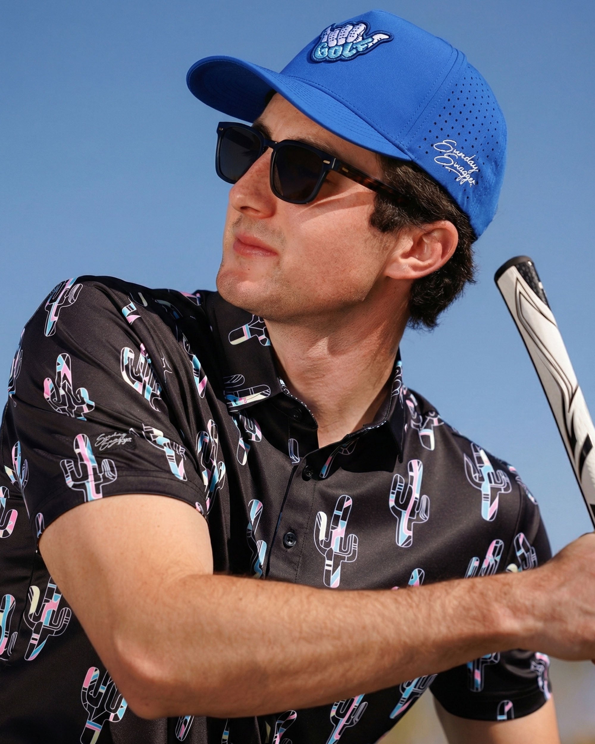 Golf Shaka Hat - Driftwood