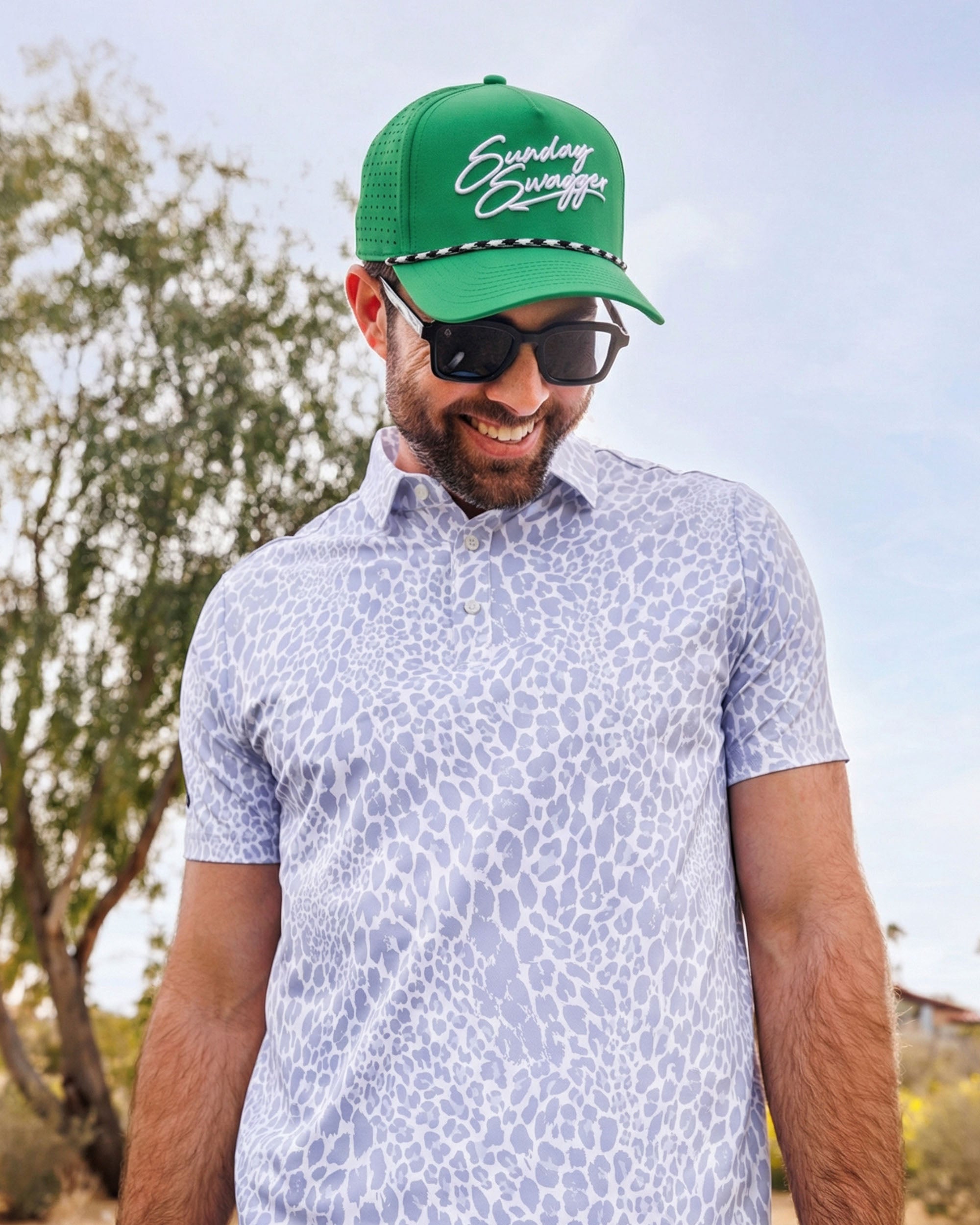 Swagger Snapback Rope Hat - Limelight