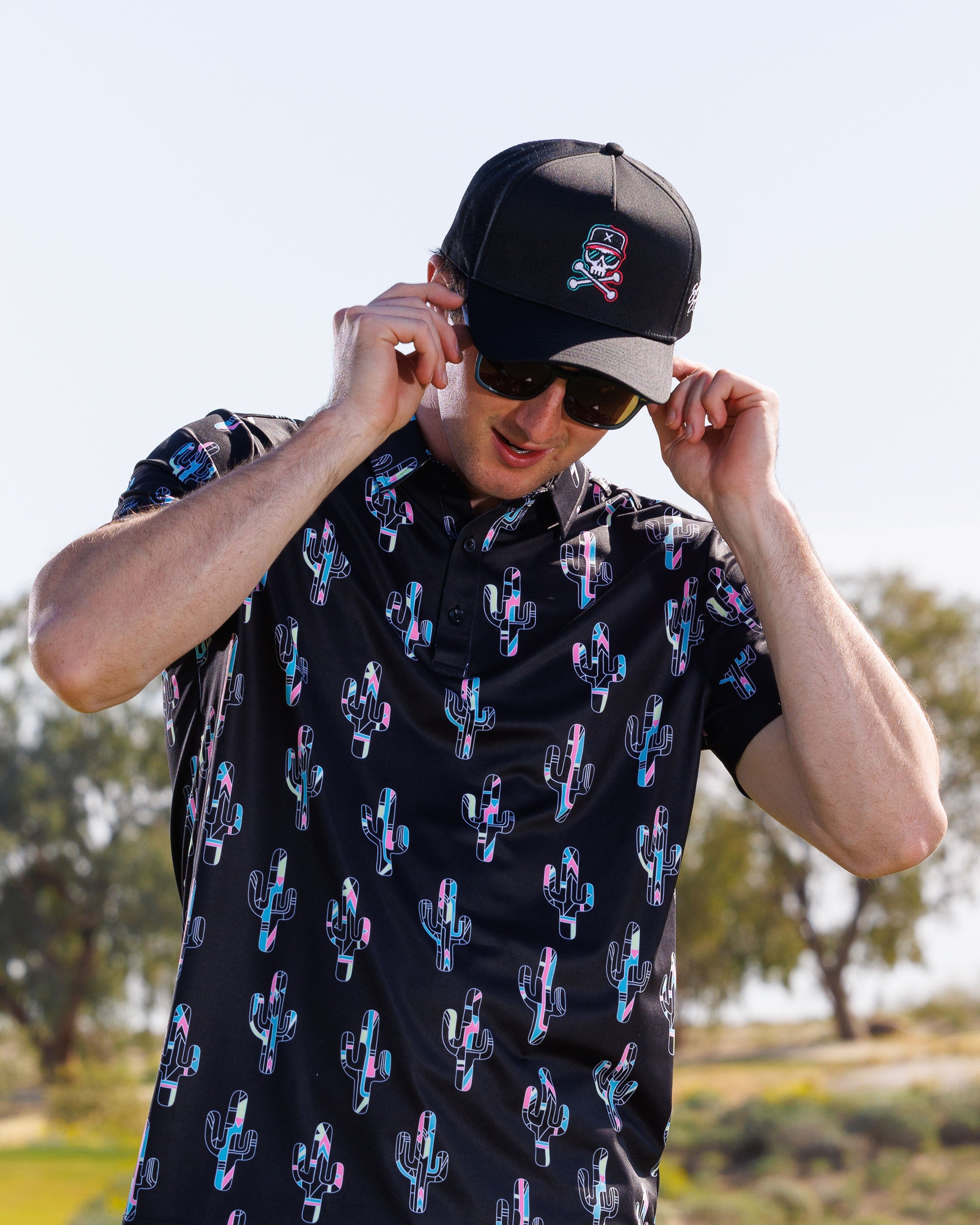 Dead Cool Snapback Hat - Black