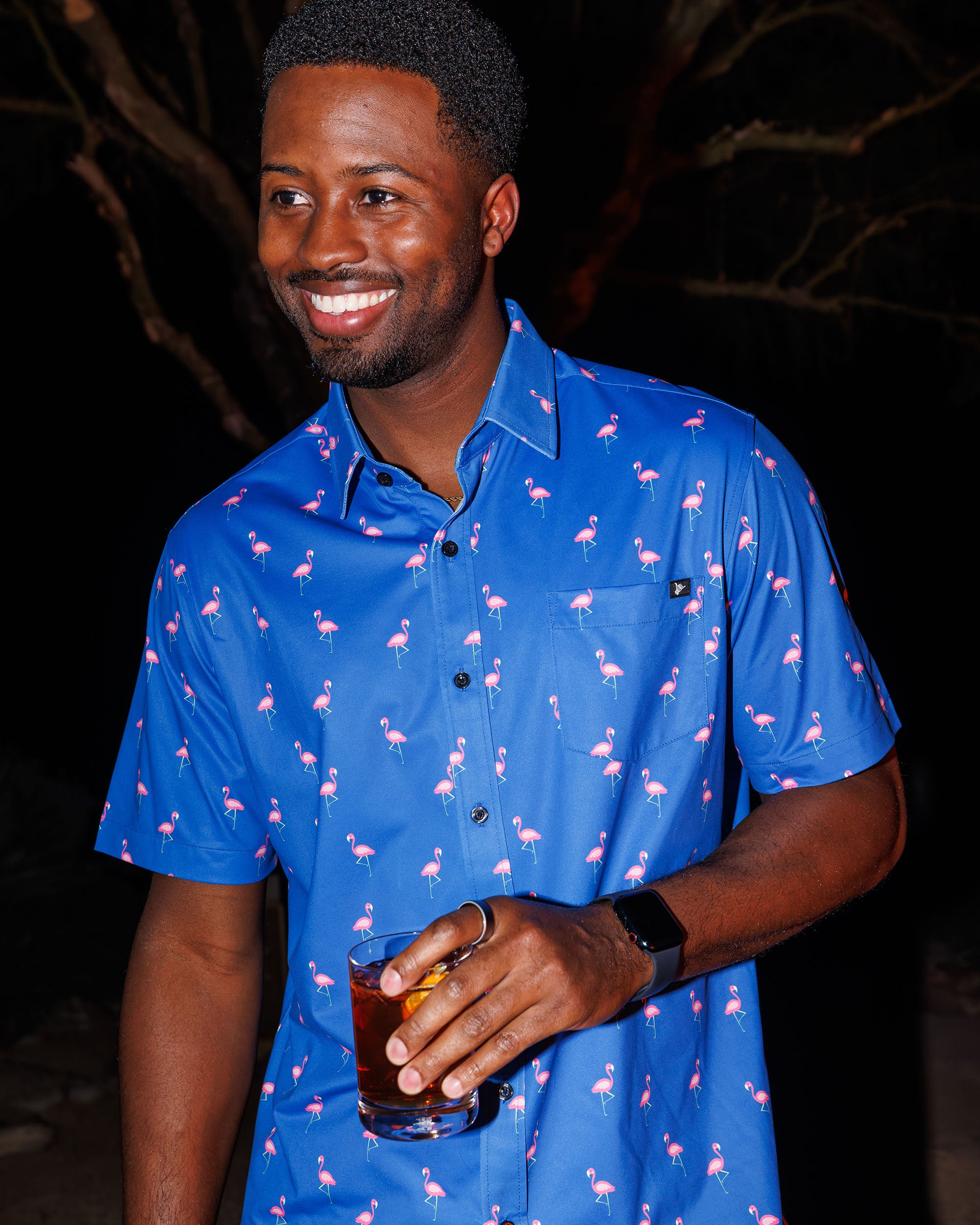 Fla-Mingle Button Up 2.0