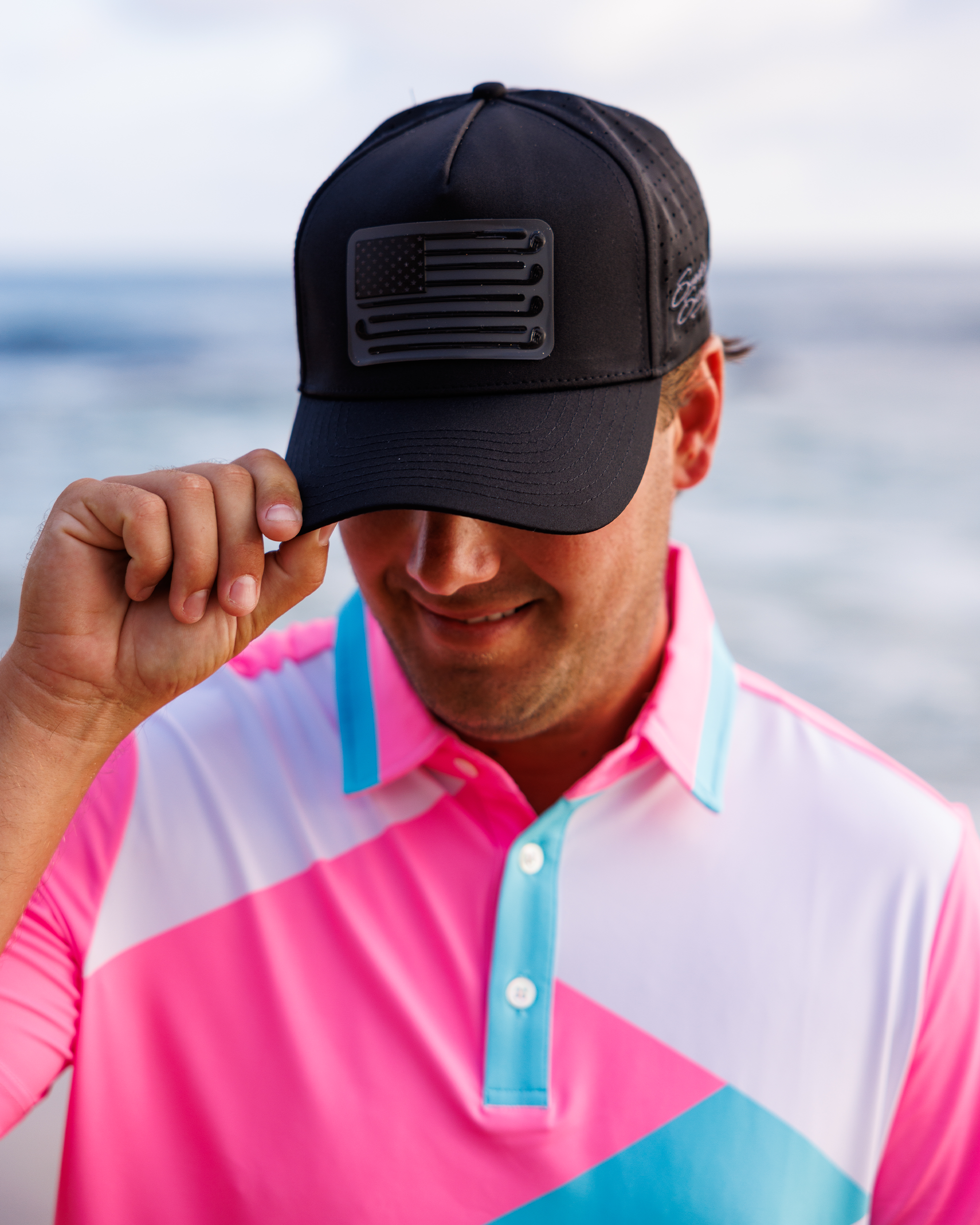 Black Flag Snapback Hat