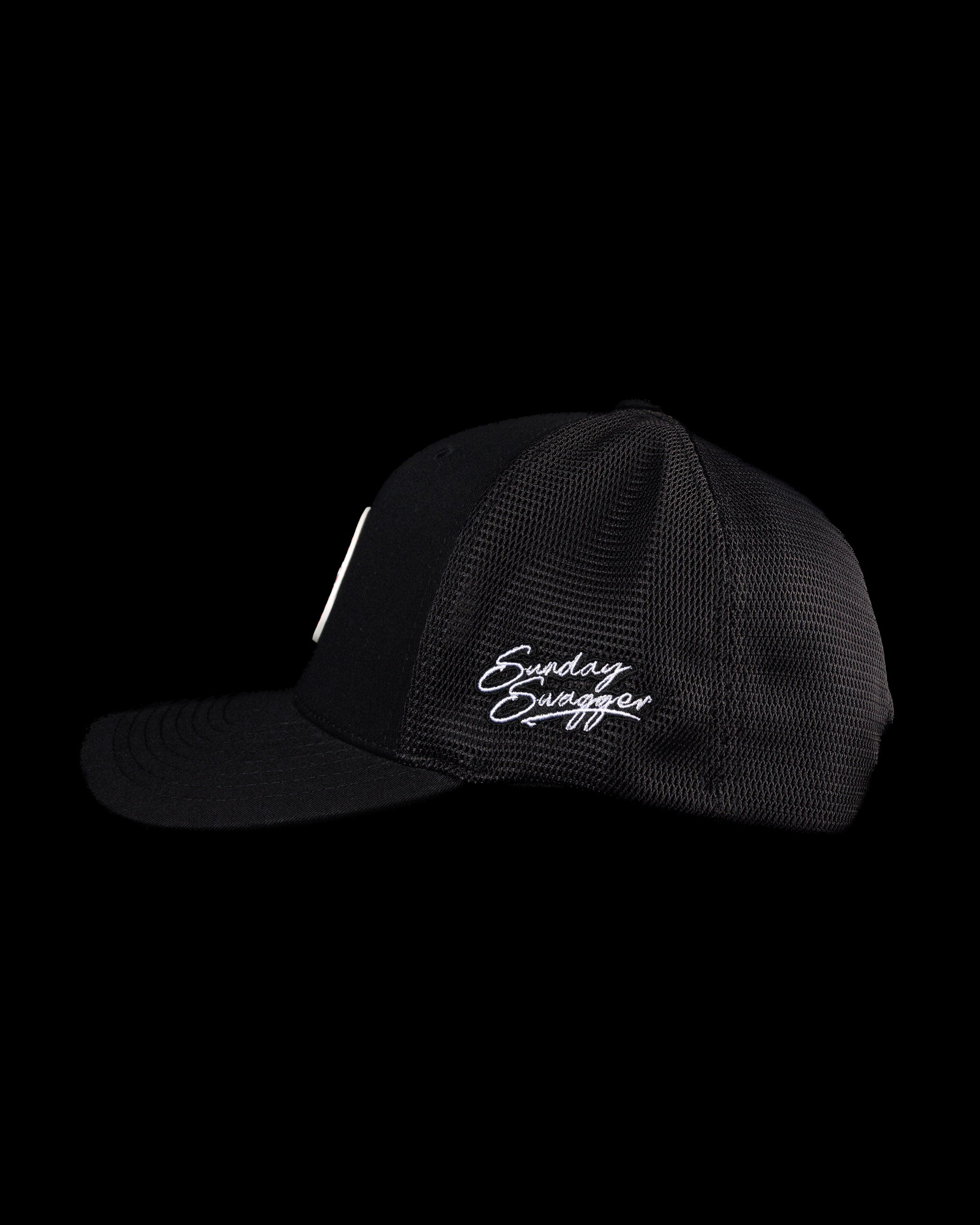 Star-Spangled Shaka Flexfit Snapback Hat - Black