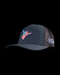 Stars and Stripes Trucker Hat - Navy