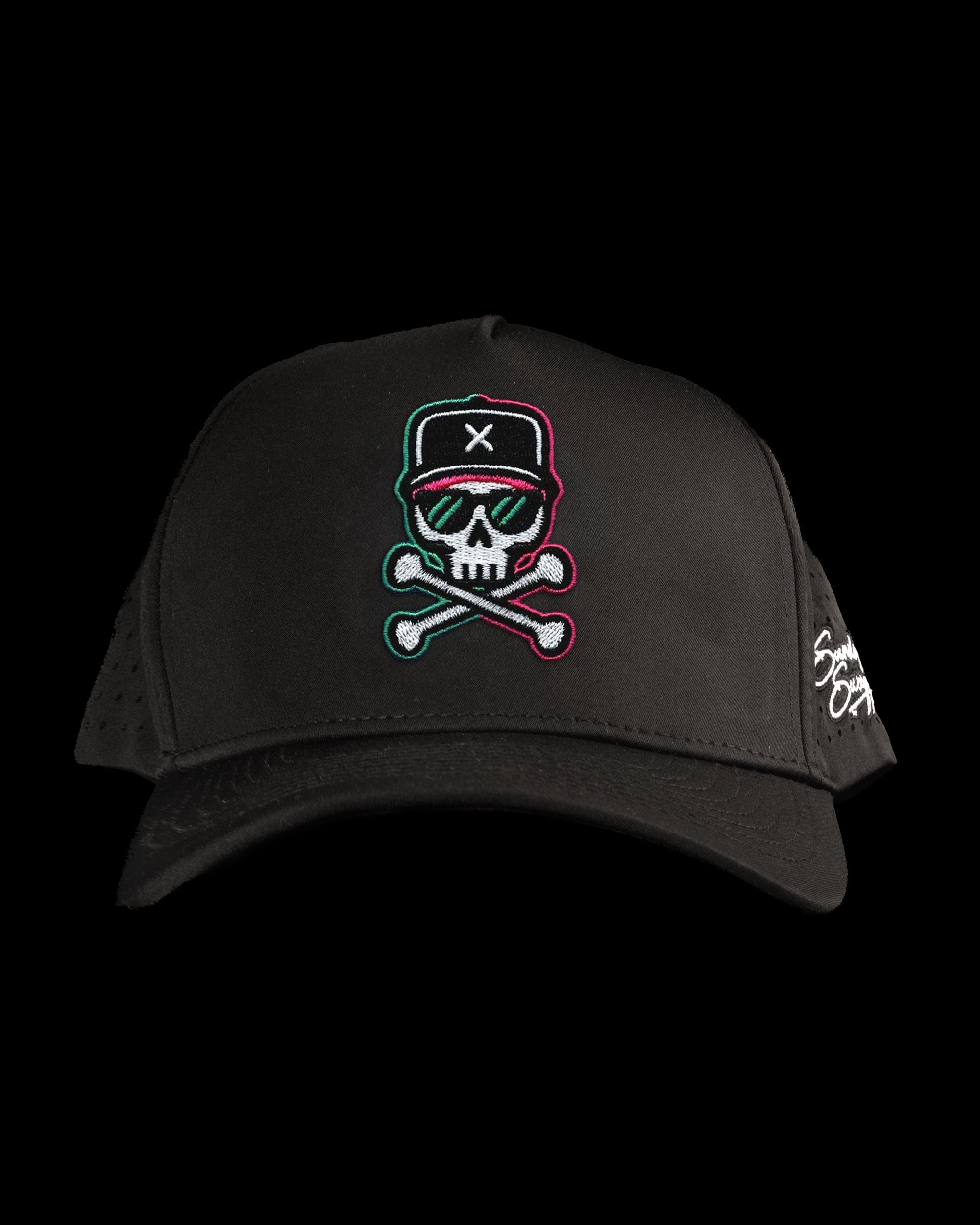 Dead Cool Snapback Hat - Black