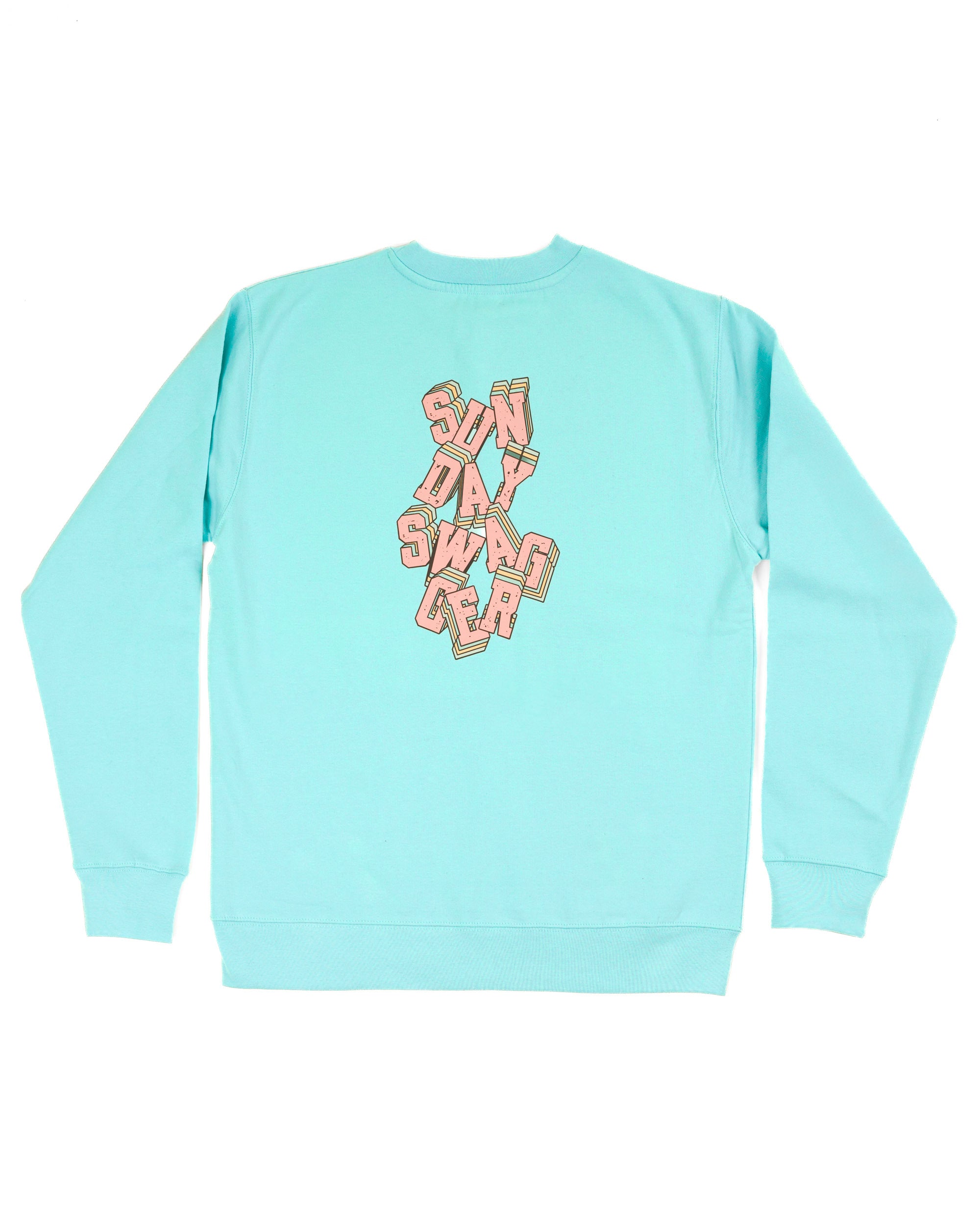 Block Party Crewneck - Mint