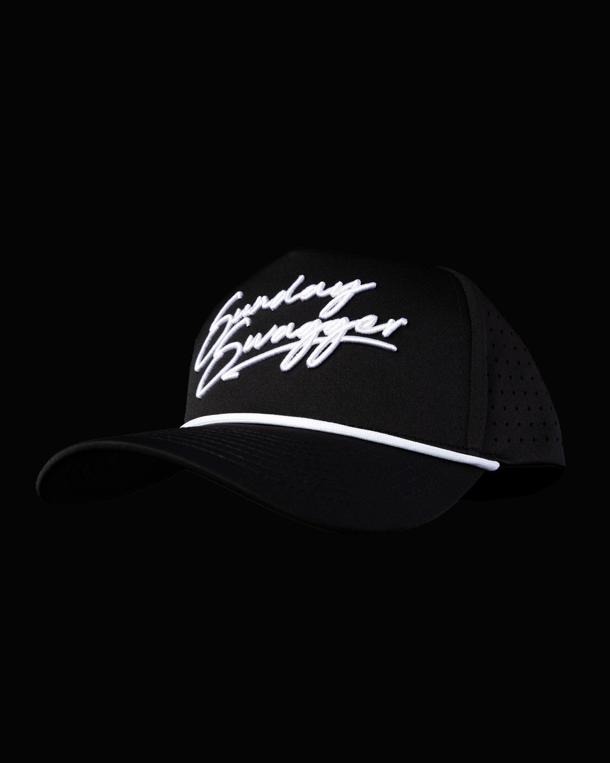 Swagger Snapback Hat - Black