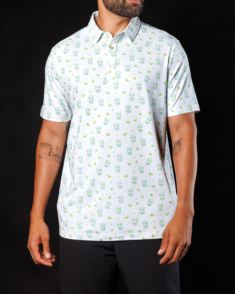 Tequila Time | Sunday Swagger Golf Polo
