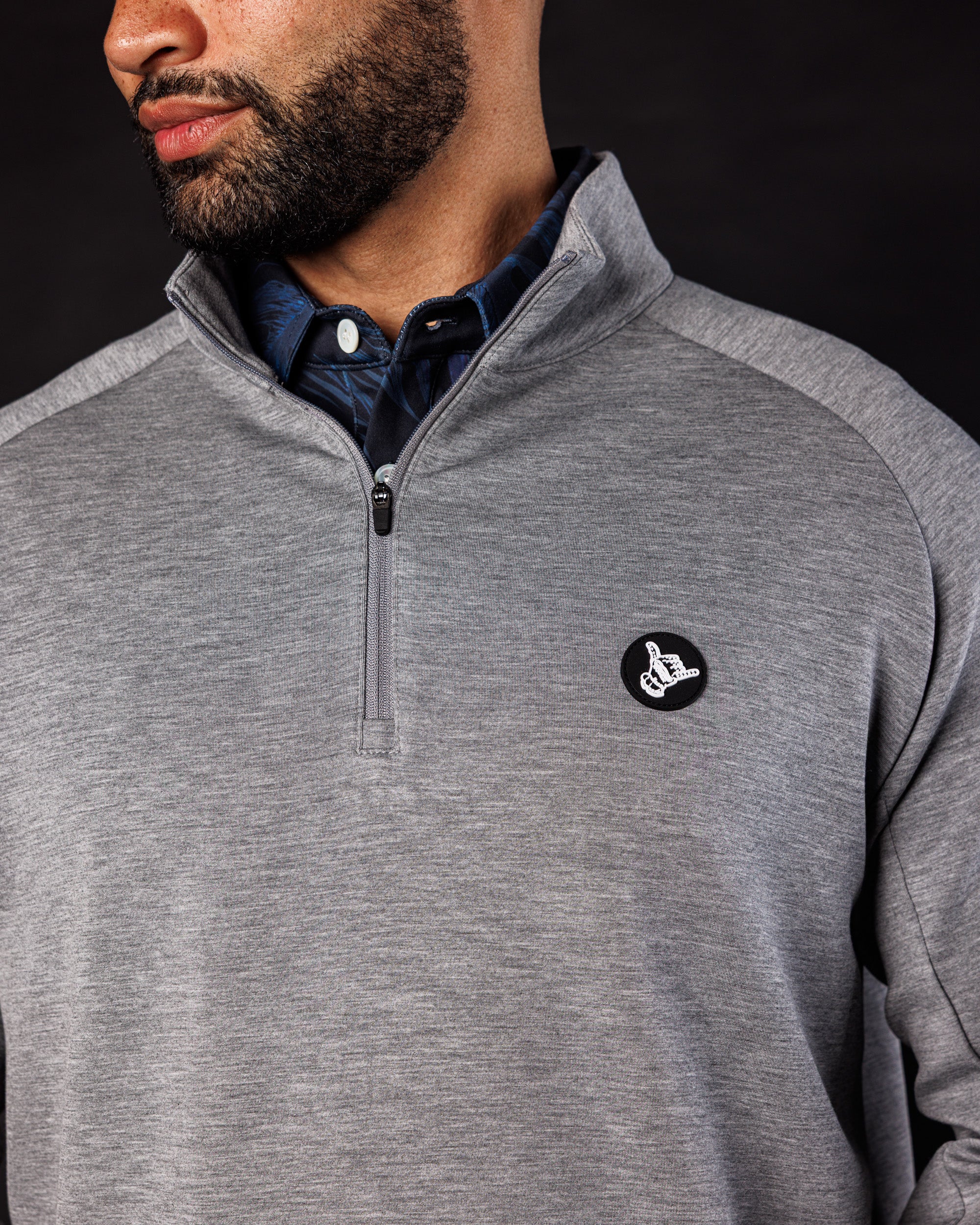 Men's Ultra Q-Zip - Titanium