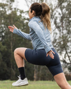 Trailblazer women's golf cropped Qzip | Sunday Swagger