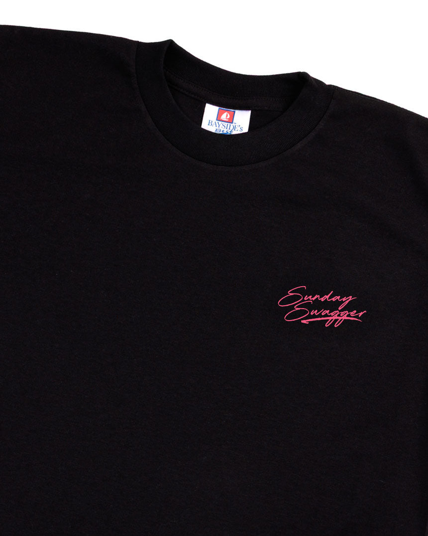 Two Putts T-Shirt - Black