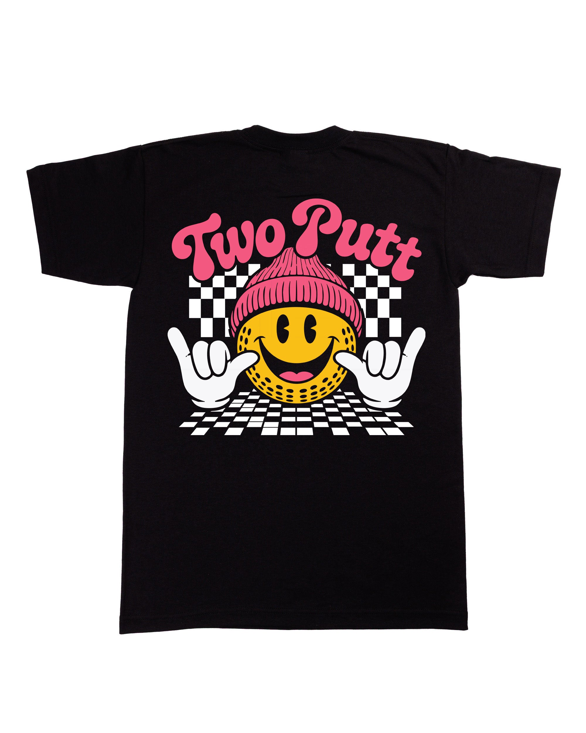 Two Putts T-Shirt - Black