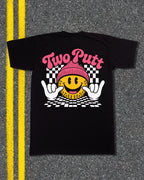 Two Putts T-Shirt - Black