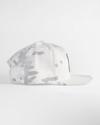 Hang Loose Multicam Snapback Hat - White