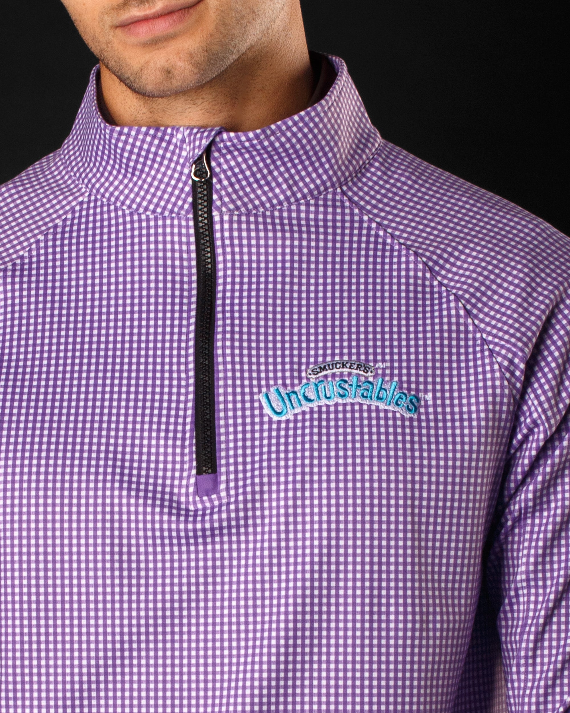 Wrapped up | Uncrustables™ Men's Performance Q-Zip