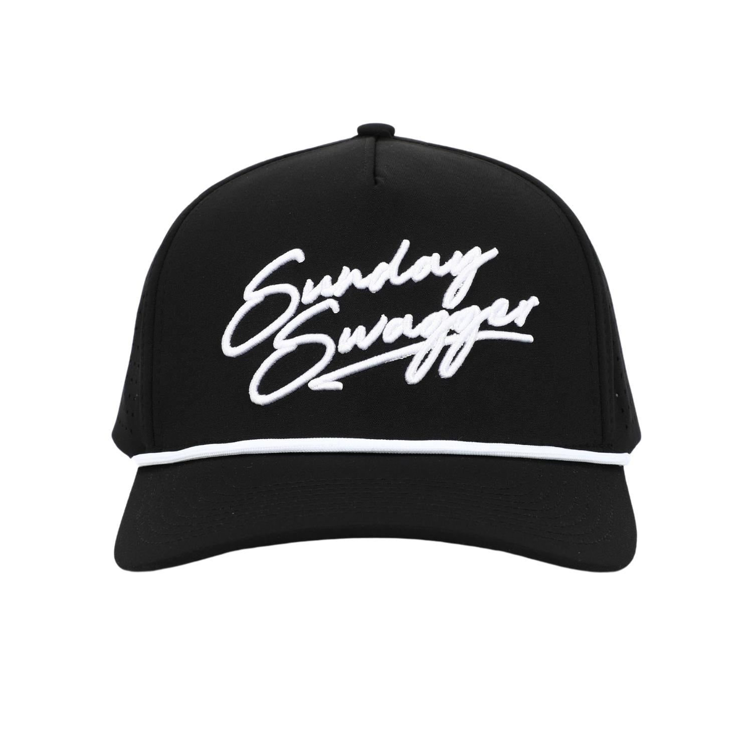 Swagger Snapback Hat - Black