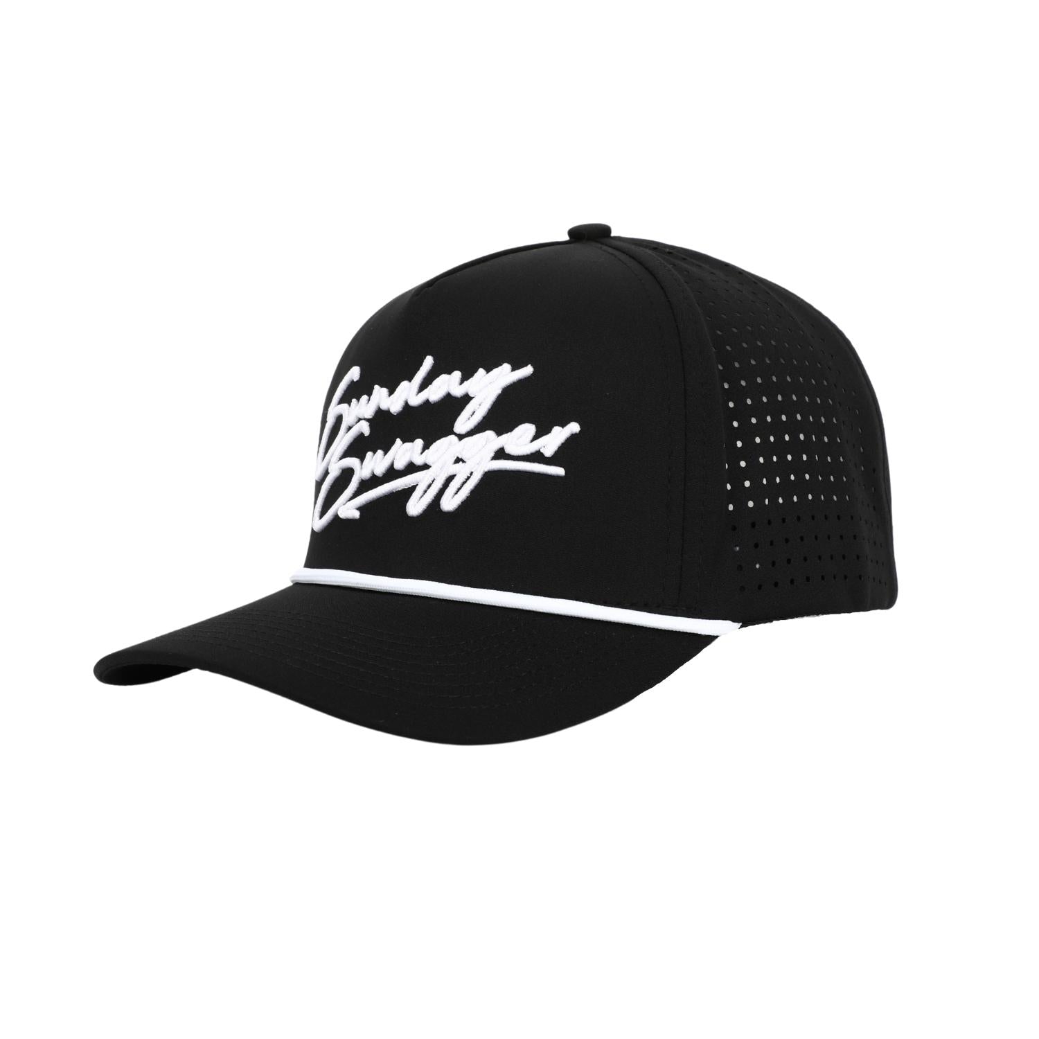 Swagger Snapback Hat - Black