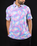 Maldives floral golf shirt